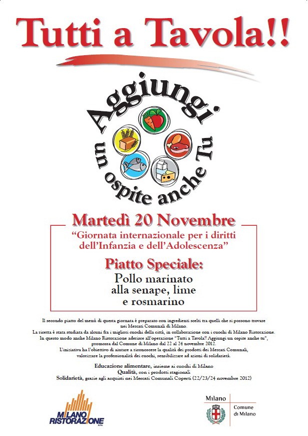 tutti a tavola 2012
